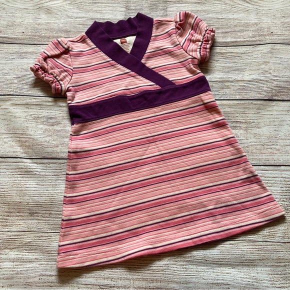 Other - Tea Collection Puff Sleeve Dress Girls Size Medium 12-18 mo